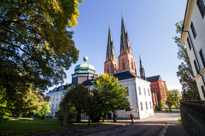 Uppsala domkyrka.