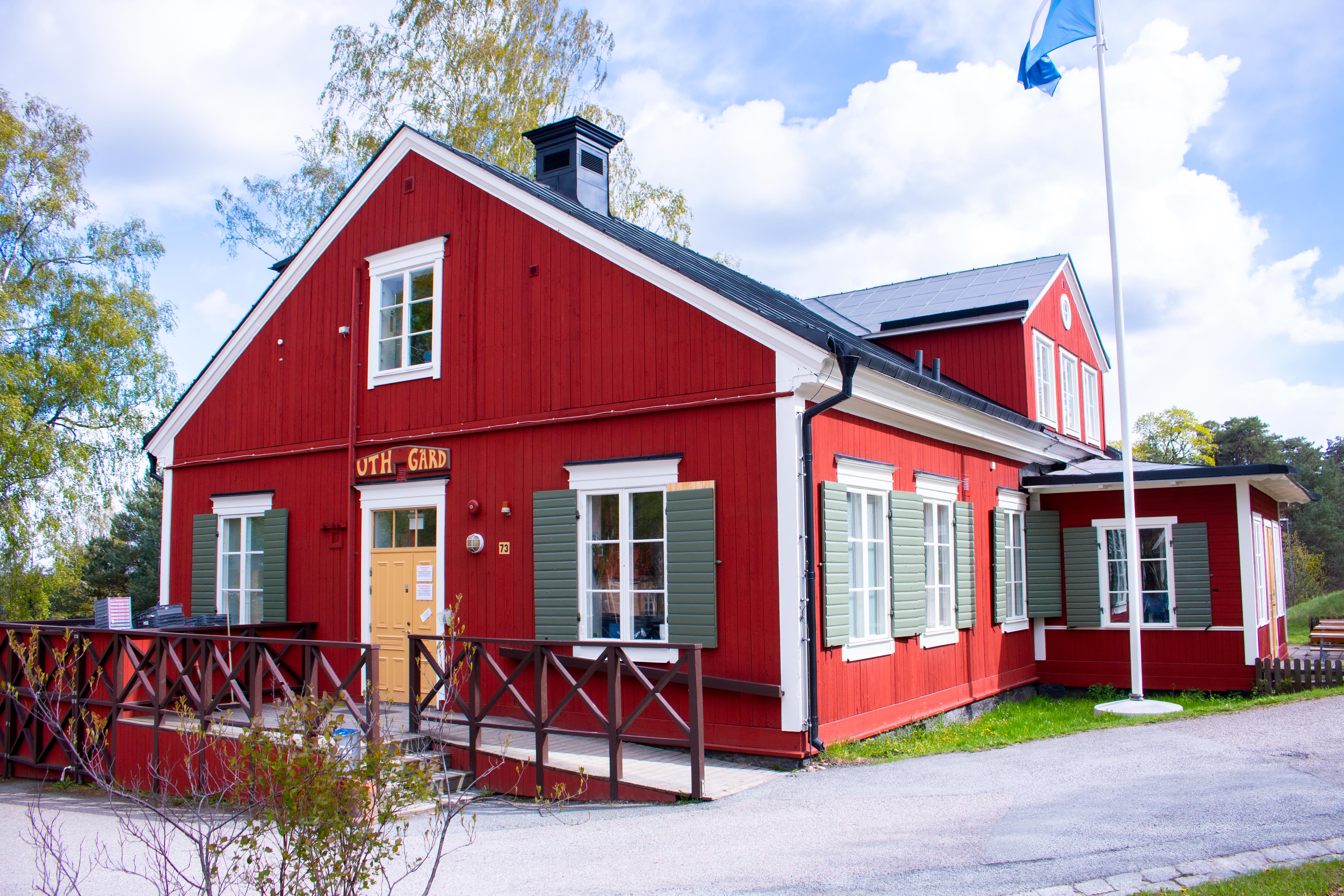 Uppsala teknolog- och naturvetarkårs hus.