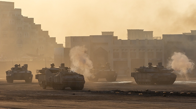 Tanks in Afghanistan.