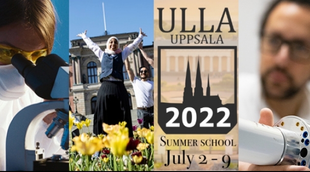 Uppsala Universitet arrangerar ULLA Sommarskola 22