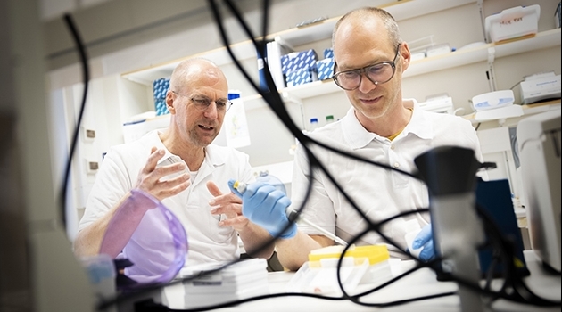 Johan Botling and Gilbert Lauter are analyzing cancer biopsies in order to find the unique molecular fingerprint of each cancer.