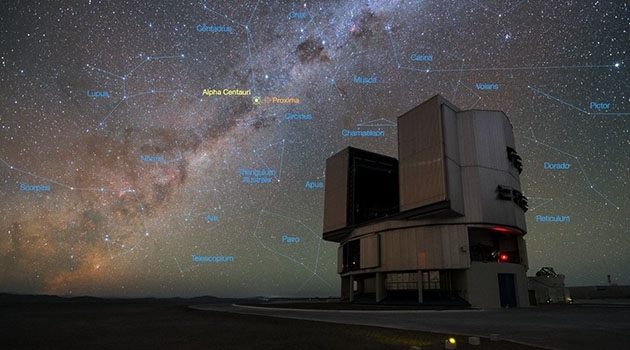 The Very Large Telescope (VLT) at Paranal Observatory in Chile’s Atacama Desert. New research adapts instrumentation to enable the search for planets in other solar systems.