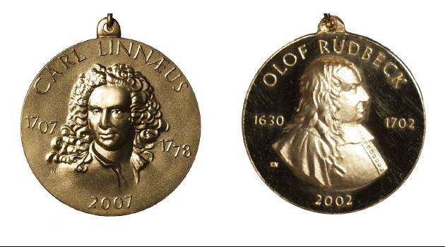 The Linnaeus Medal and the Rudbeck Medal are awarded for truly outstanding scientific achievements.