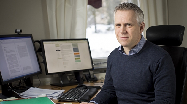 Olof Åslund är en av initiativtagarna till nystartade Uppsala Immigration Lab.