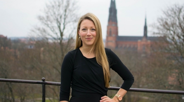 Vanja Eriksson är årets Uppsalastudent 2014