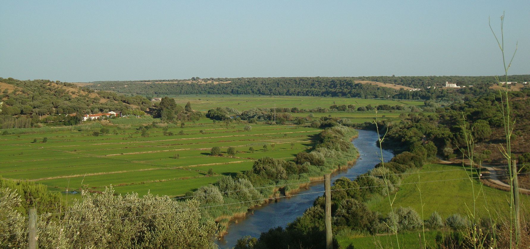 View from the archaeological site Arapouco towards the Sado Valley, Portugal. Photo: Rita Peyroteo-Stjerna