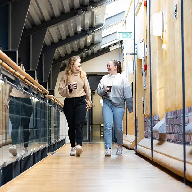 Fasaden vid Uppsala studentkår.