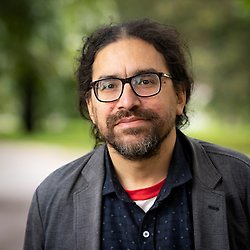 Porträttfoto på Harald Hammarström