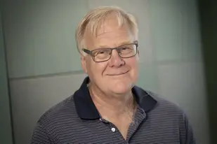 Porträtt av Dan I. Andersson.