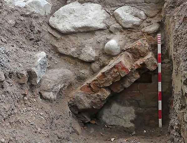 Arkeologisk undersökning vid Gustavianum.