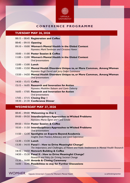 Program WOMHER Conference