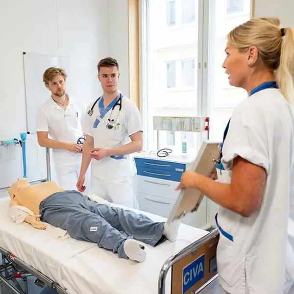 Läkarstudenter.