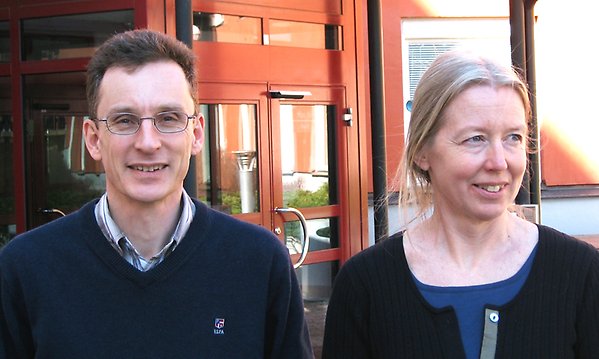 Björn Melander och Carin Östman