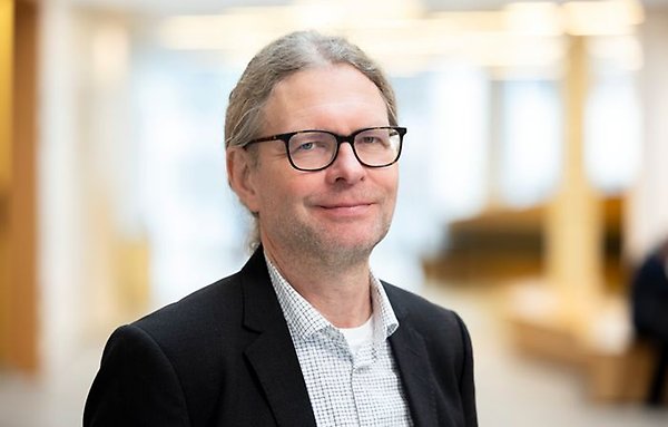 Porträttbild av man