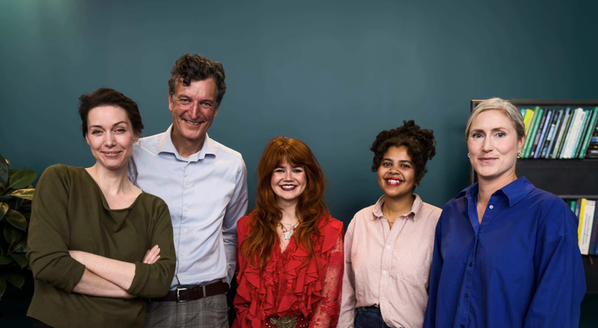 Johanna Wester, Rickard Bracken, Matilda Holmberg, Shalom Sekitoleko, Emma Hovén