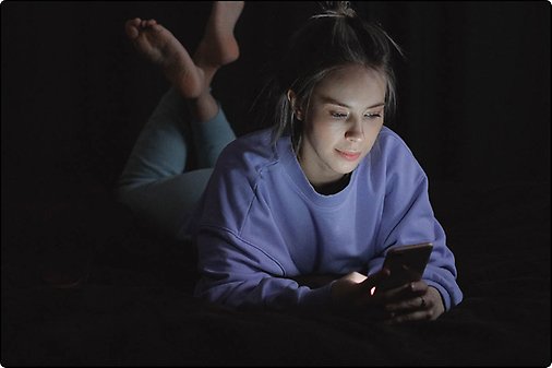 Lämna mobilen utanför sovrummet nattetid