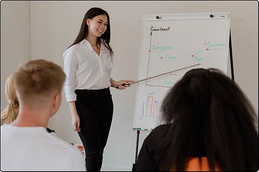 Viktigaste lektionen • Träna på att tala inför grupp
